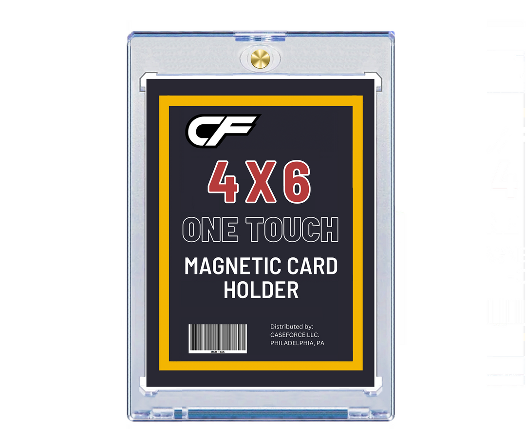 CF Magnetic Card Holder for 4" x 6" Photo & Post Card - Caseforceco