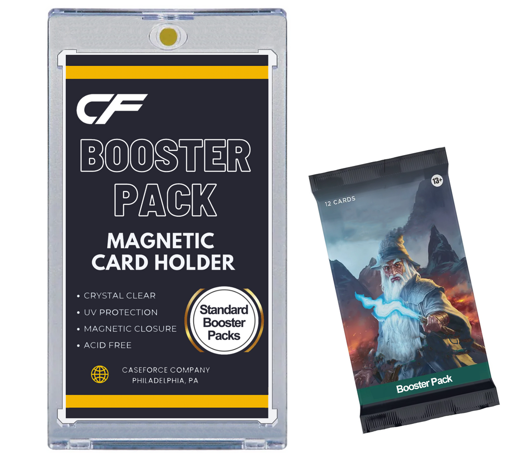 CF Booster Pack Magnetic Card Holder - One Touch Holder for Standard Gaming Packs - Caseforceco