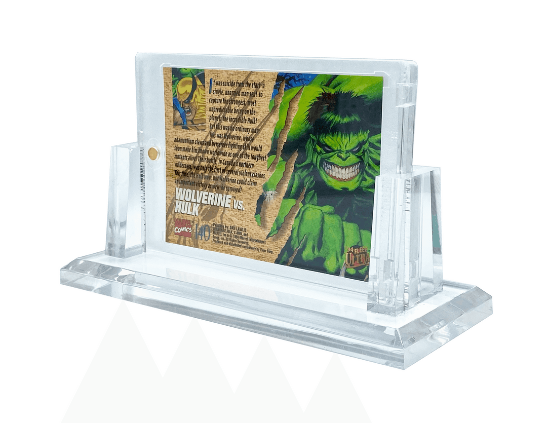 Acrylic Display Stand For One Touch Magnetic Card Holders (Horizontal) - Caseforceco