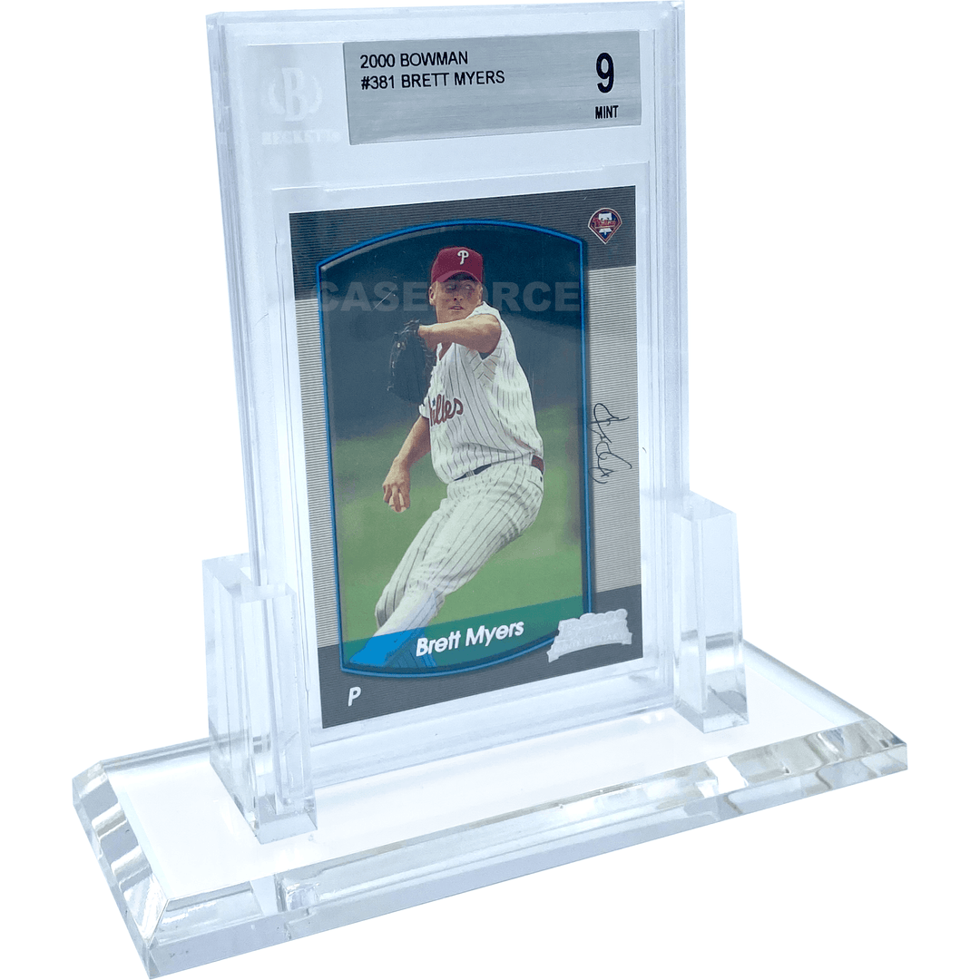 Acrylic Display Stand For Graded BGS Cards - Beckett Grading Services - Caseforceco