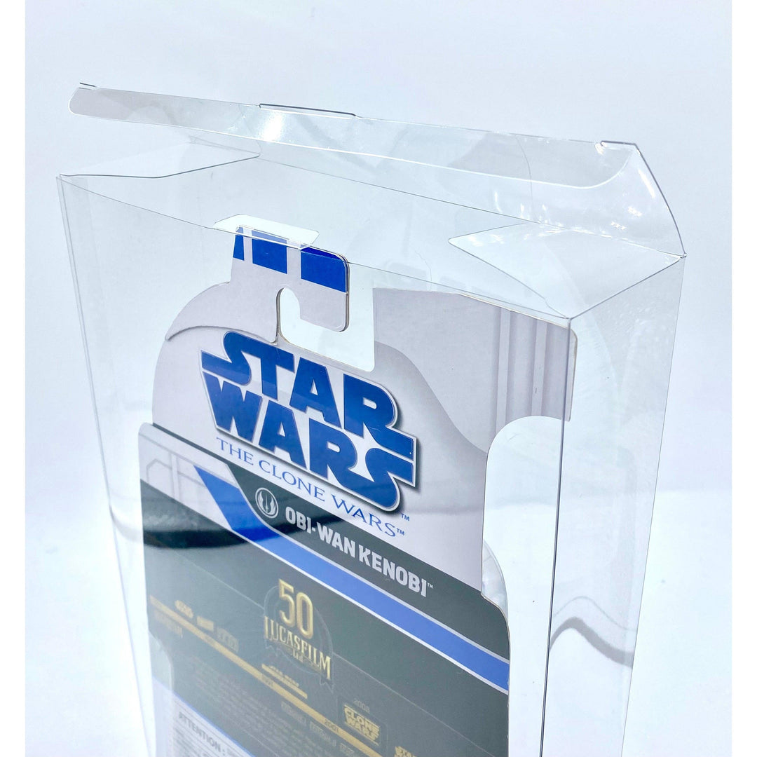 Case Protectors for Star Wars Lucasfilm 50th Clone Wars Carded Action Figures - Caseforceco