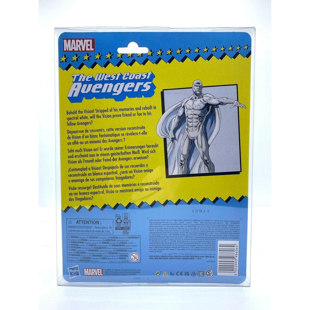 Case Protectors For Marvel Legends Retro 6" Carded Action Figures - Caseforceco