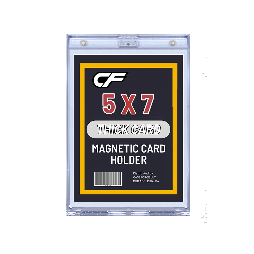CF Magnetic Card Holder for 5" x 7" THICK CARDS / RELIC CARDS (240PT)