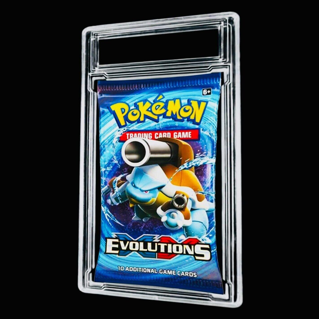 Empty Booster Pack Trading Card Slabs for Grading And Protection - US Stock 100 Holder Empty Booster Pack Trading Card Slabs for Grading And Protection - US Stock 100 Holder