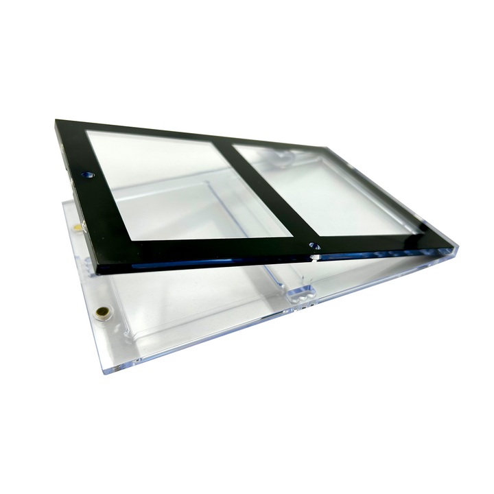 CF 2 Card Magnetic Card Holder - Black Border - One Touch for Sports & Trading Cards