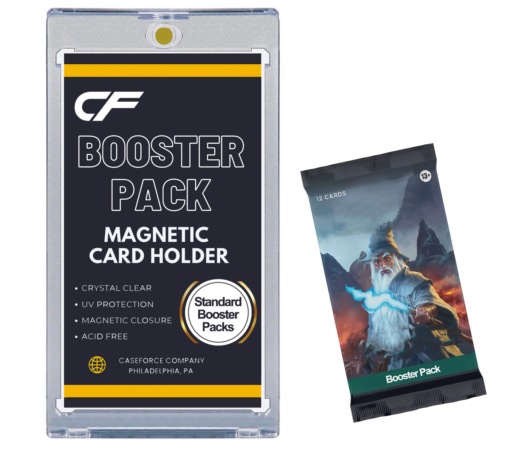 Buy CF Magnetic Card Holders for Booster Pack Trading Cards Buy CF Magnetic Card Holders for Booster Pack Trading Cards