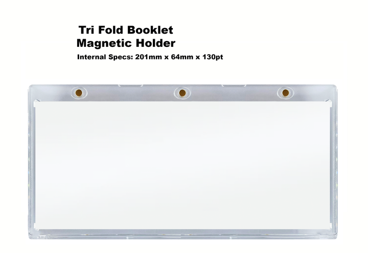 Magnetic One Touch - Triple Booklet Sports Cards 130 Pt.