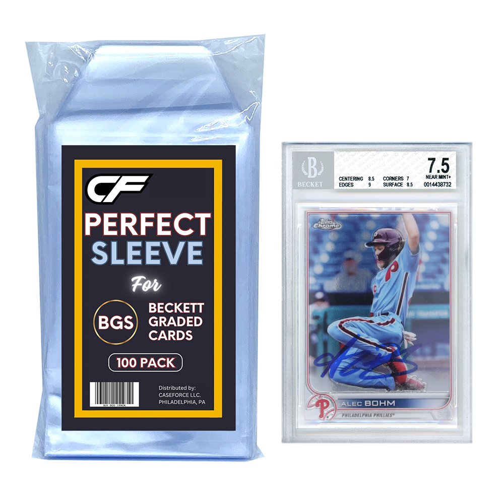 CF Graded Card Sleeves - Perfect fit for Beckett Slabs (BGS) - Caseforceco