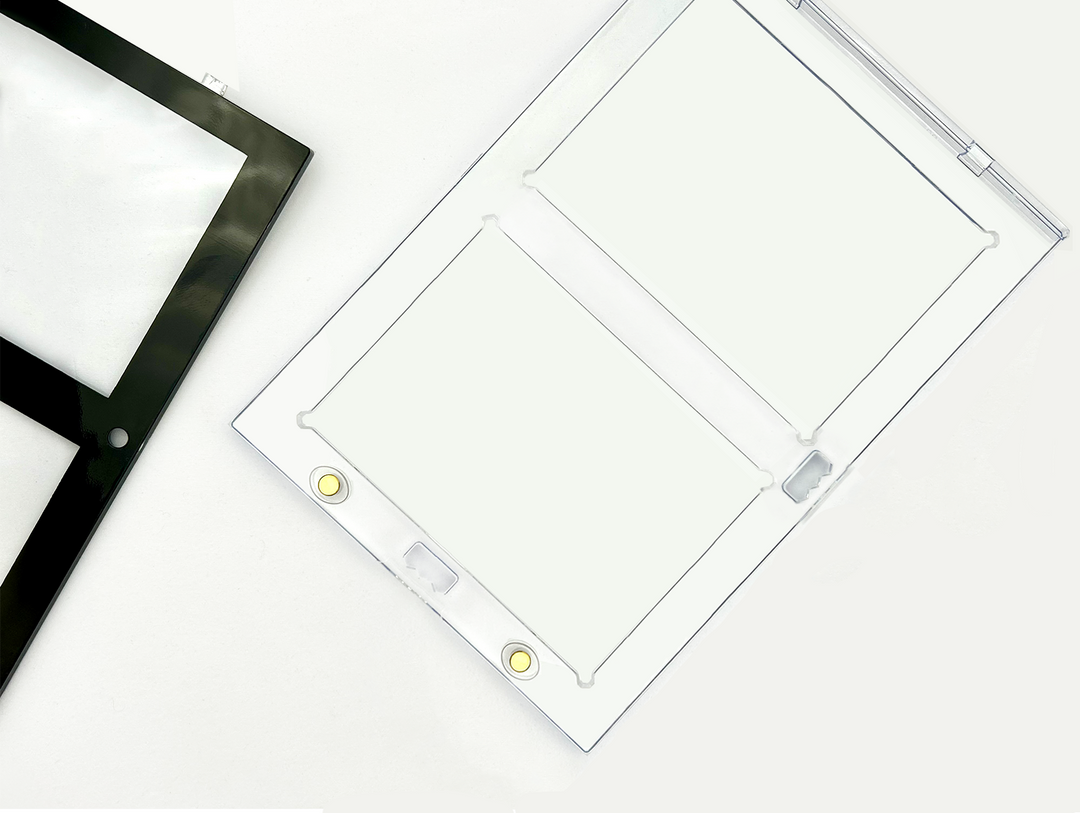 CF 2 Card Magnetic Card Holder - Black Border - One Touch for Sports & Trading Cards