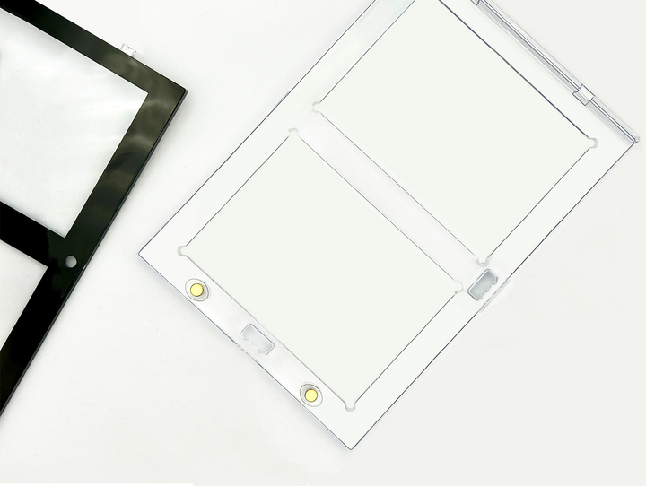 CF 2 Card Magnetic Card Holder - Black Border - One Touch for Sports & Trading Cards