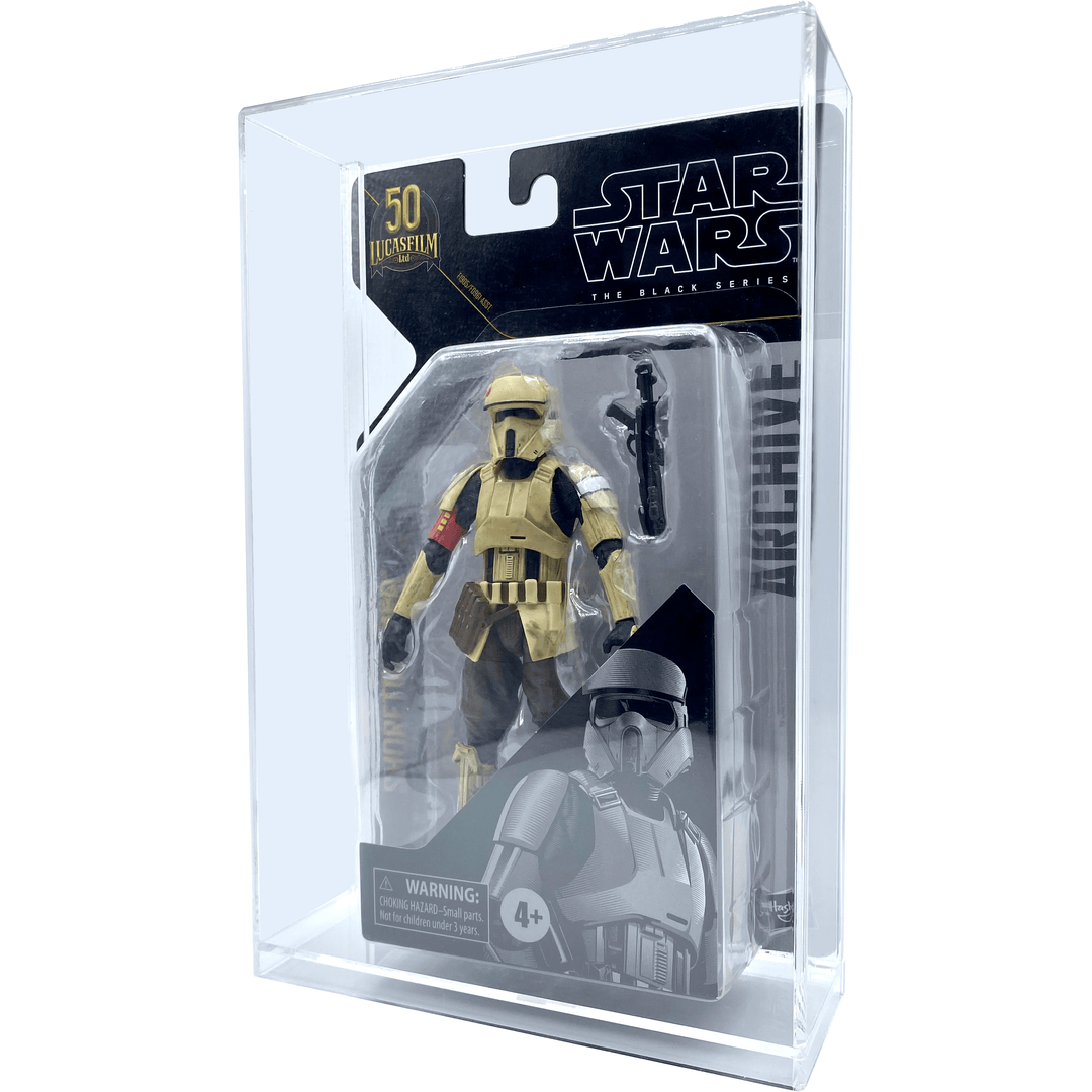 Acrylic Display Case for Star Wars Black Series Archive Action Figures - Caseforceco