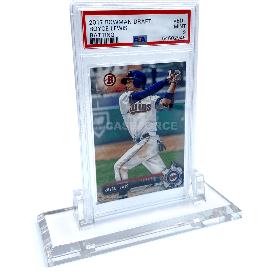 Shop Acrylic Display Stands For Graded PSA Card Slabs Caseforceco Shop Acrylic Display Stands For Graded PSA Card Slabs Caseforceco